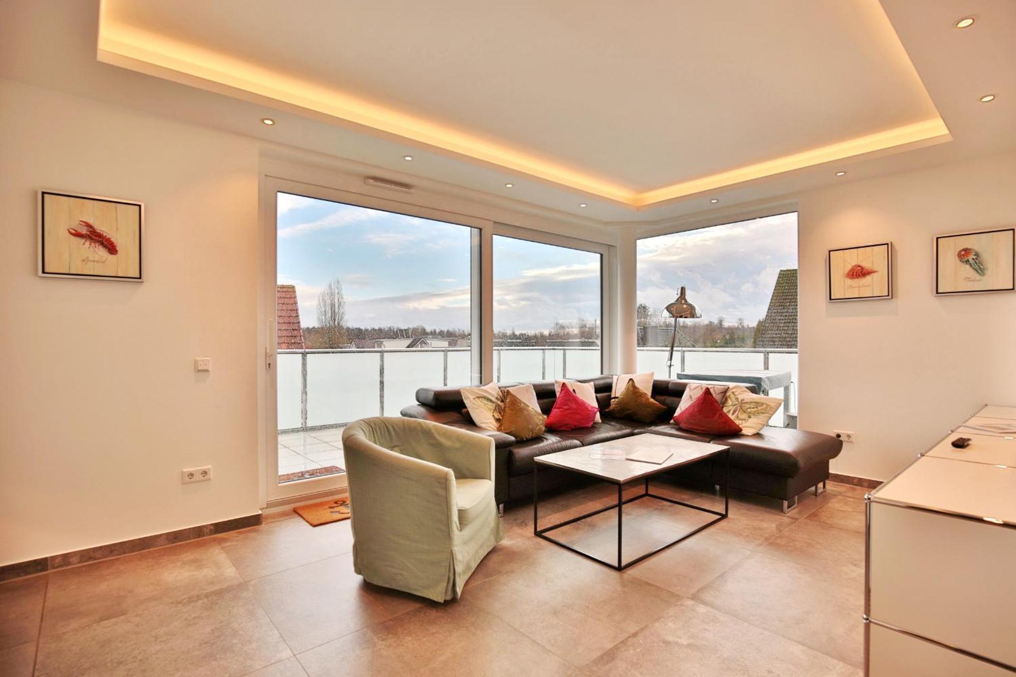 Haus Wolburgstrasse 1 Haus Wolburgstrasse 1A Penthouse Haifisch Appartement 5 Timmendorfer Strand Luaran gambar